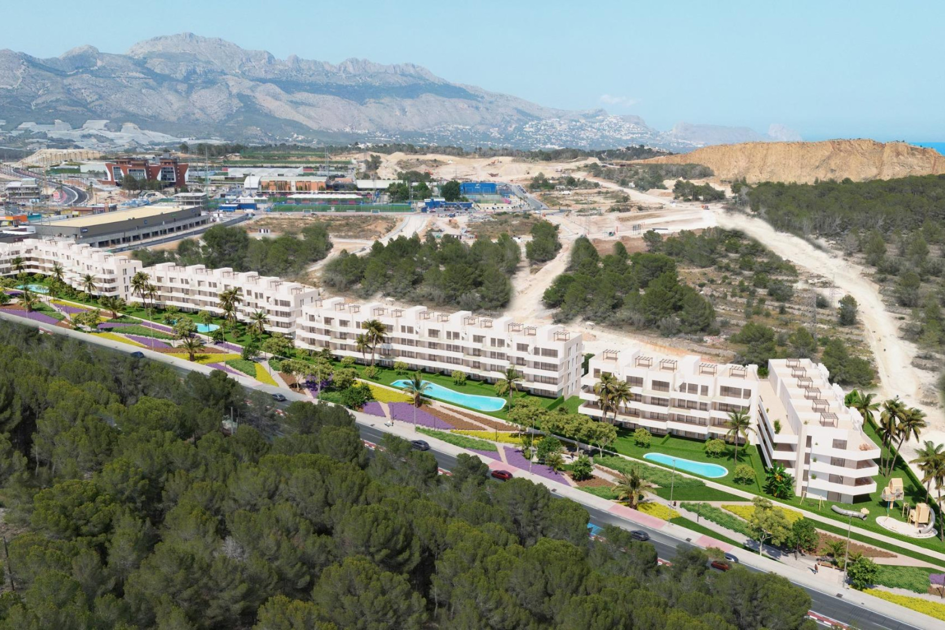 New Build - Apartment / Flat - La Nucía - Ciudad del Deporte