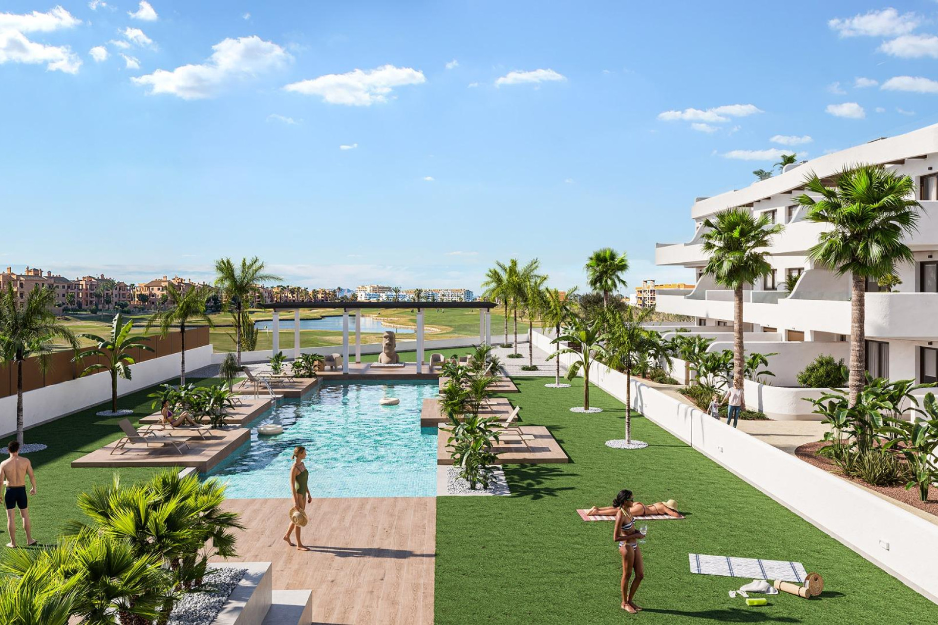 New Build - Apartment / Flat - Los Alcazares - La Serena Golf