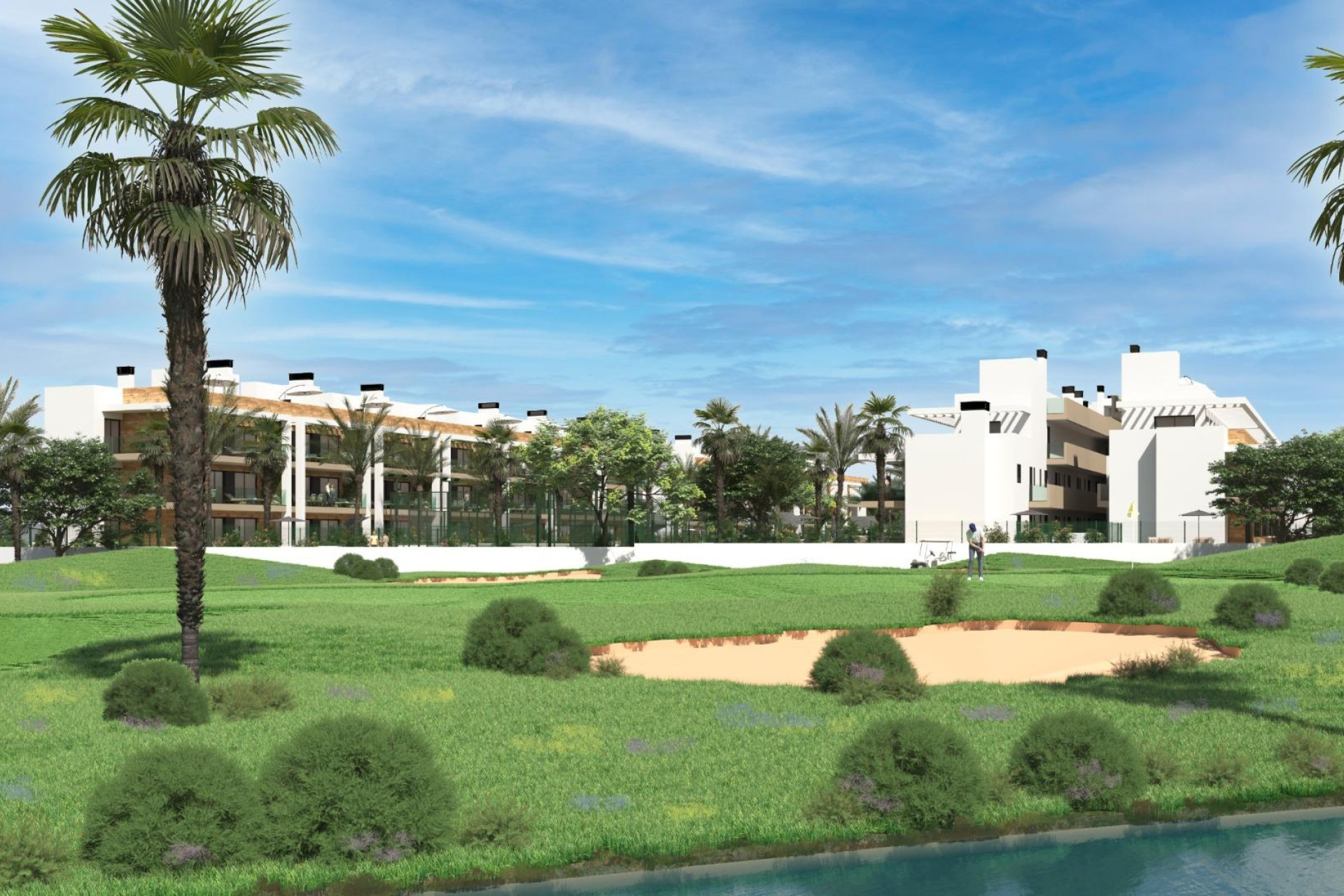 New Build - Apartment / Flat - Los Alcazares - La Serena Golf