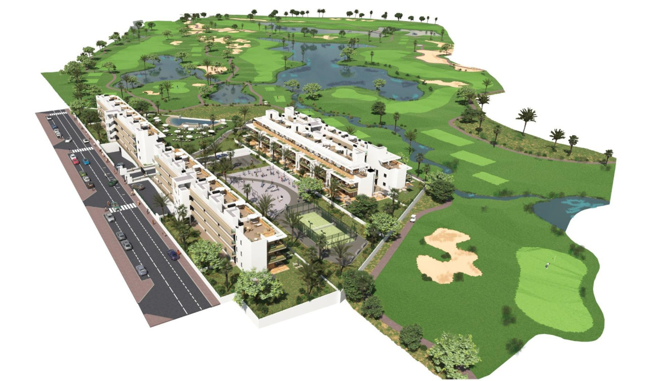 New Build - Apartment / Flat - Los Alcazares - La Serena Golf