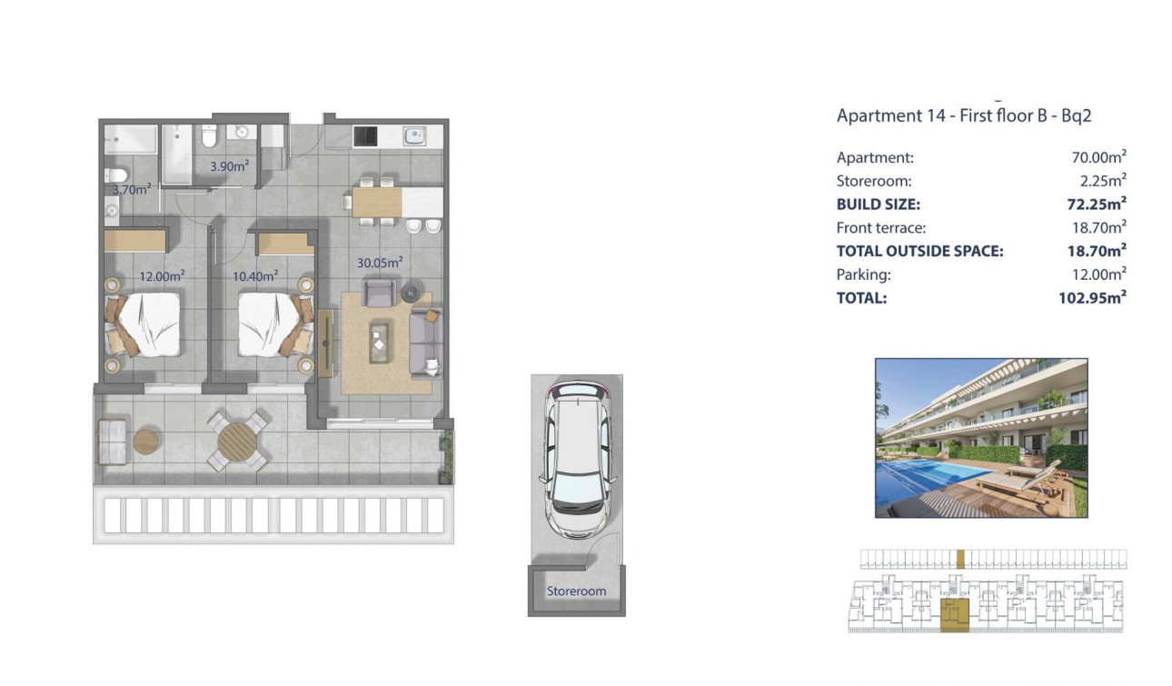 New Build - Apartment / Flat - Los Alcazares - Los Narejos