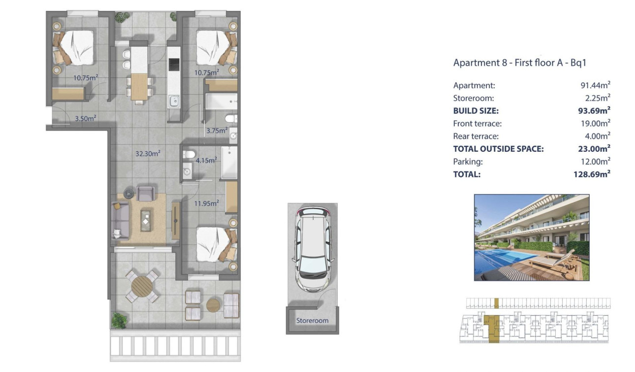 New Build - Apartment / Flat - Los Alcazares - Los Narejos