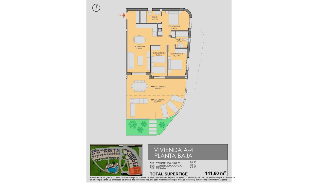 New Build - Apartment / Flat - Los Alcazares - Serena Golf