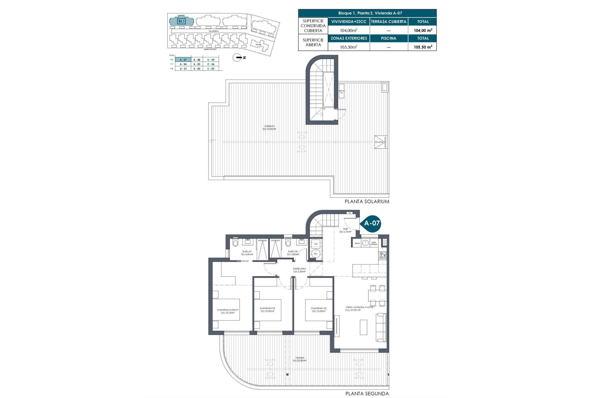 New Build - Apartment / Flat - Los Alcazares - Serena Golf