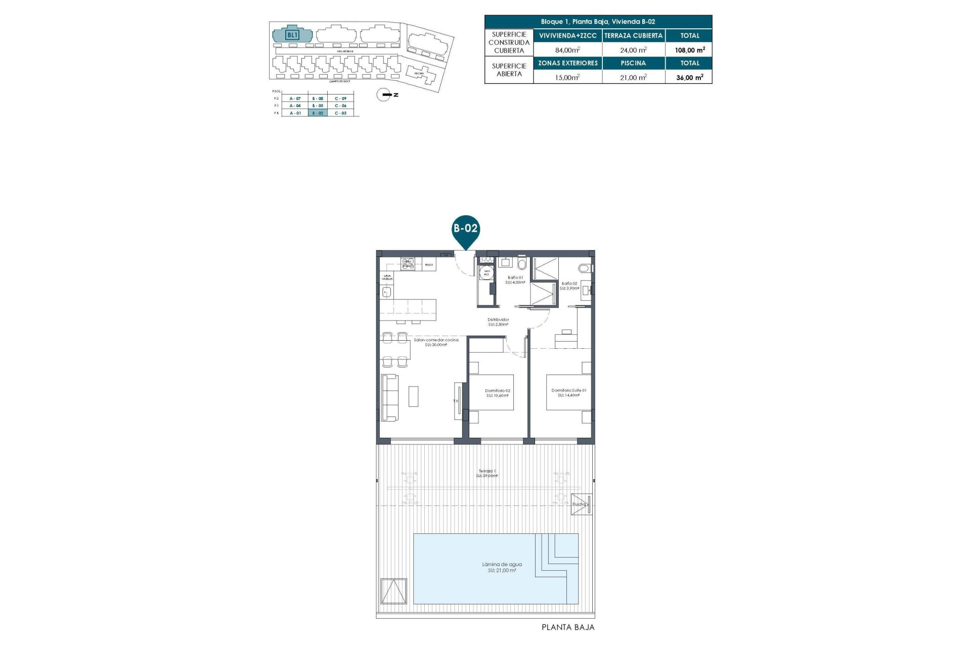 New Build - Apartment / Flat - Los Alcazares - Serena Golf