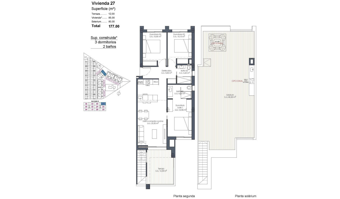 New Build - Apartment / Flat - Los Alcazares - Serena Golf
