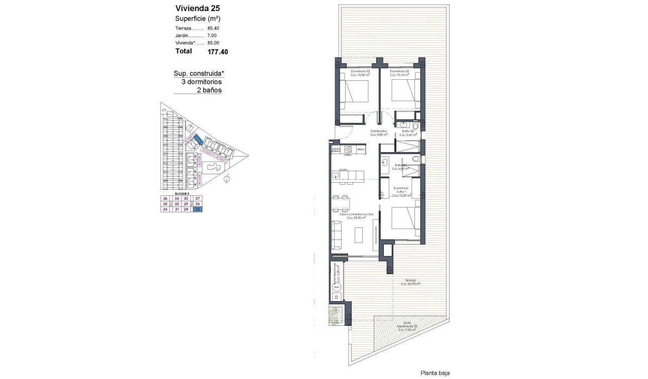 New Build - Apartment / Flat - Los Alcazares - Serena Golf