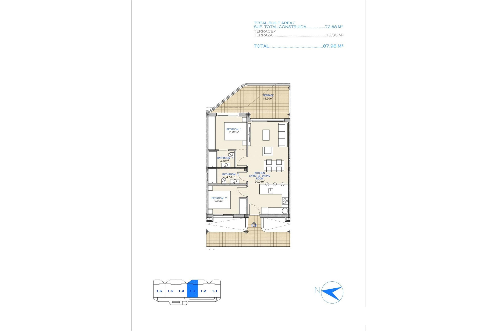 New Build - Apartment / Flat - Los Alcazares - Serena Golf