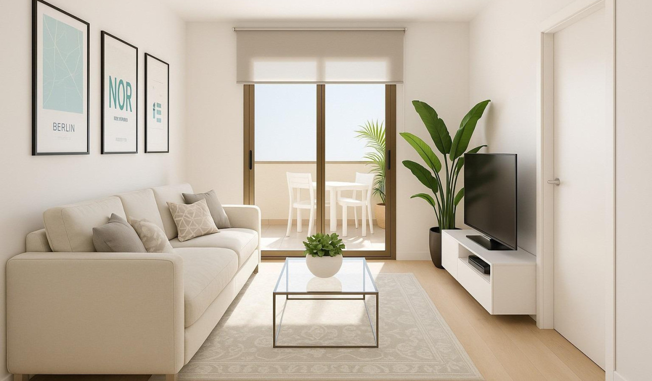 New Build - Apartment / Flat - Mazarron - Playa del Puerto