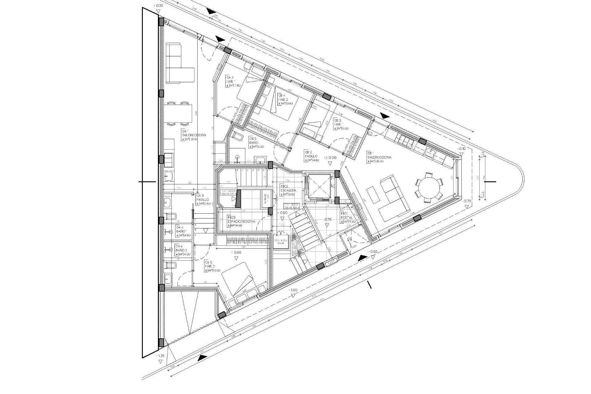 New Build - Apartment / Flat - Mazarron - pueblo