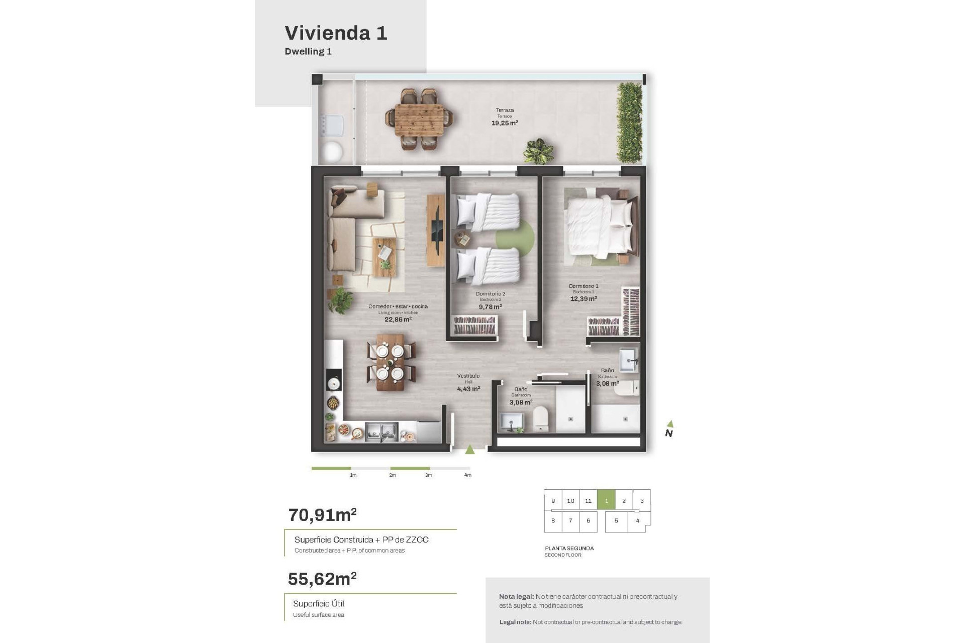 New Build - Apartment / Flat - Mojacar - Descargador