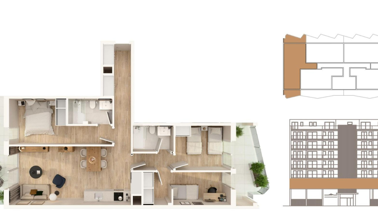 New Build - Apartment / Flat - Moncofa - Playa de Moncofa