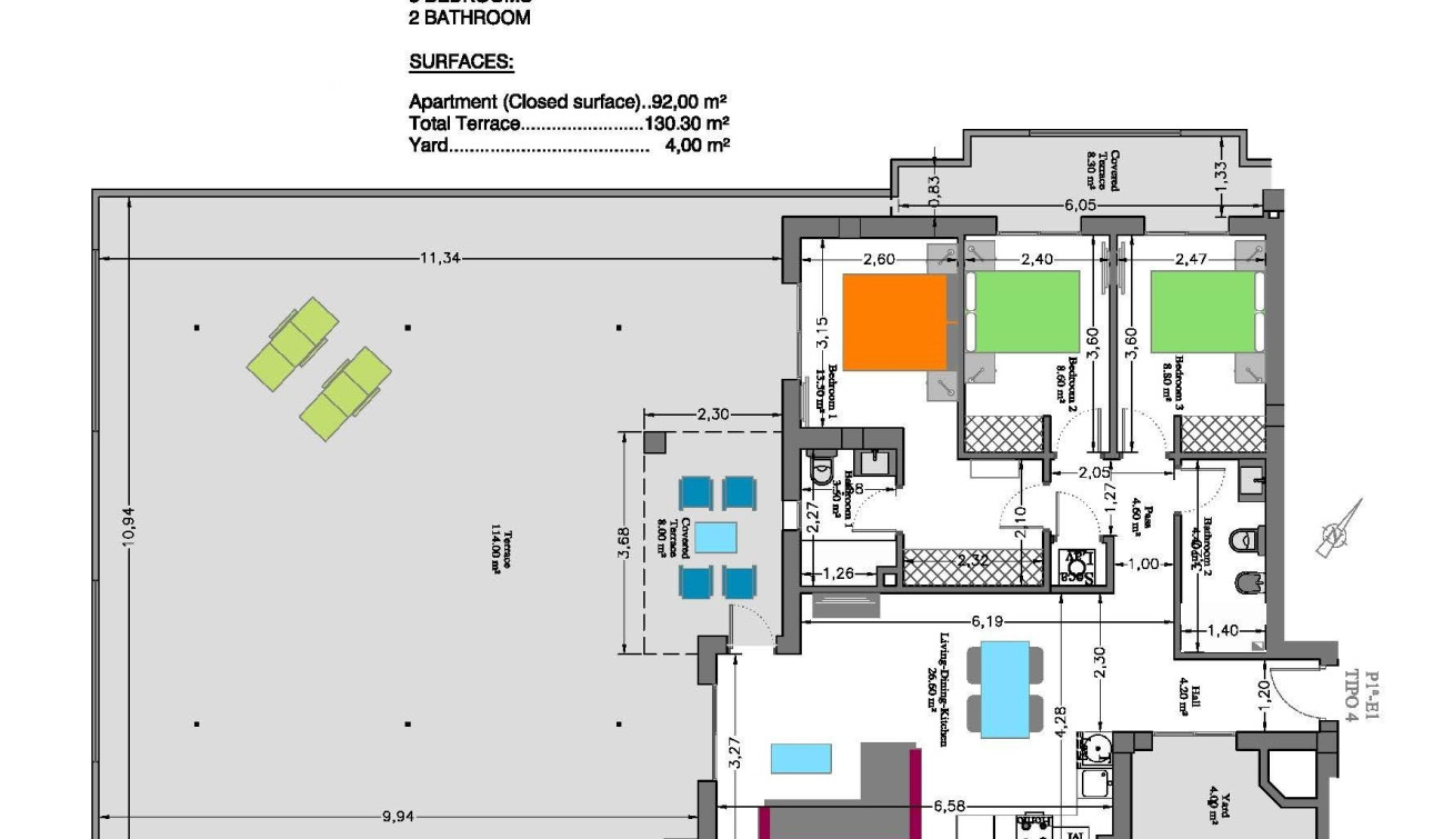 New Build - Apartment / Flat - Orihuela Costa - Las Filipinas