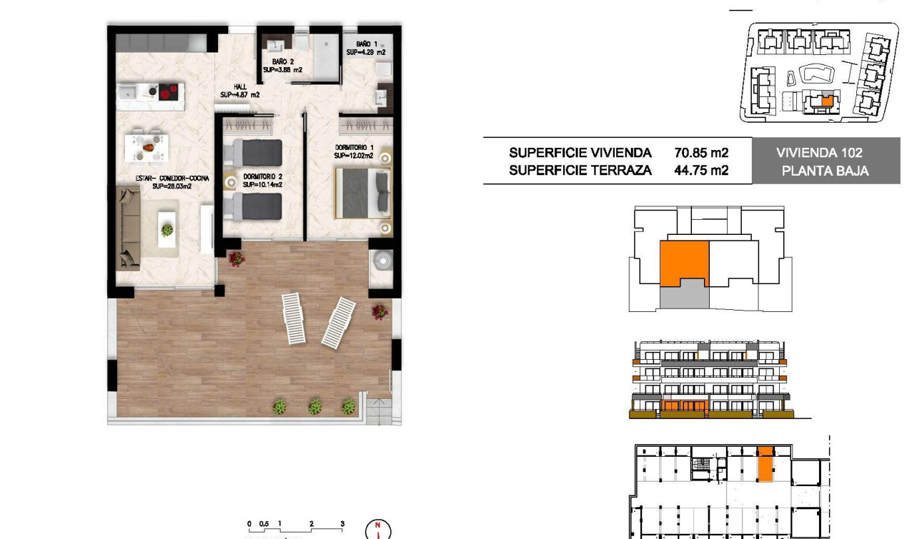 New Build - Apartment / Flat - Orihuela Costa - Los Altos