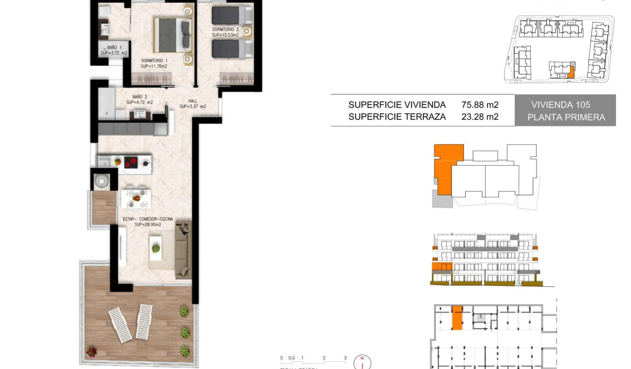 New Build - Apartment / Flat - Orihuela Costa - Los Altos