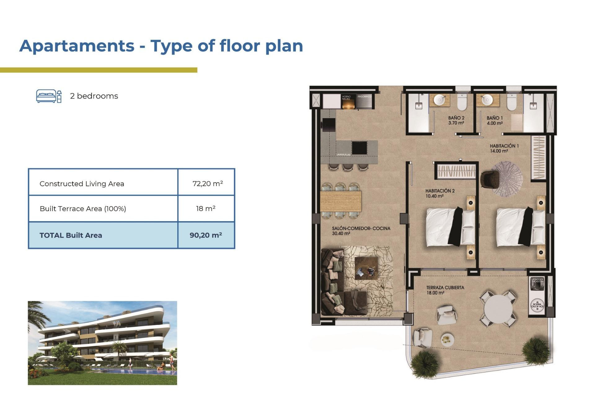 New Build - Apartment / Flat - Orihuela Costa - Punta Prima