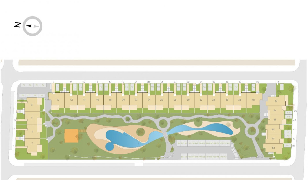 New Build - Apartment / Flat - Orihuela - Entre Naranjos