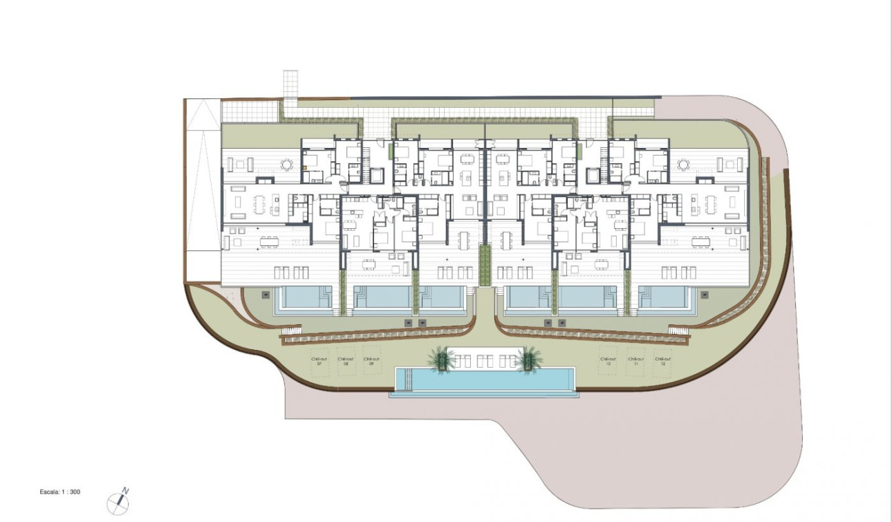 New Build - Apartment / Flat - Orihuela - Las Colinas Golf