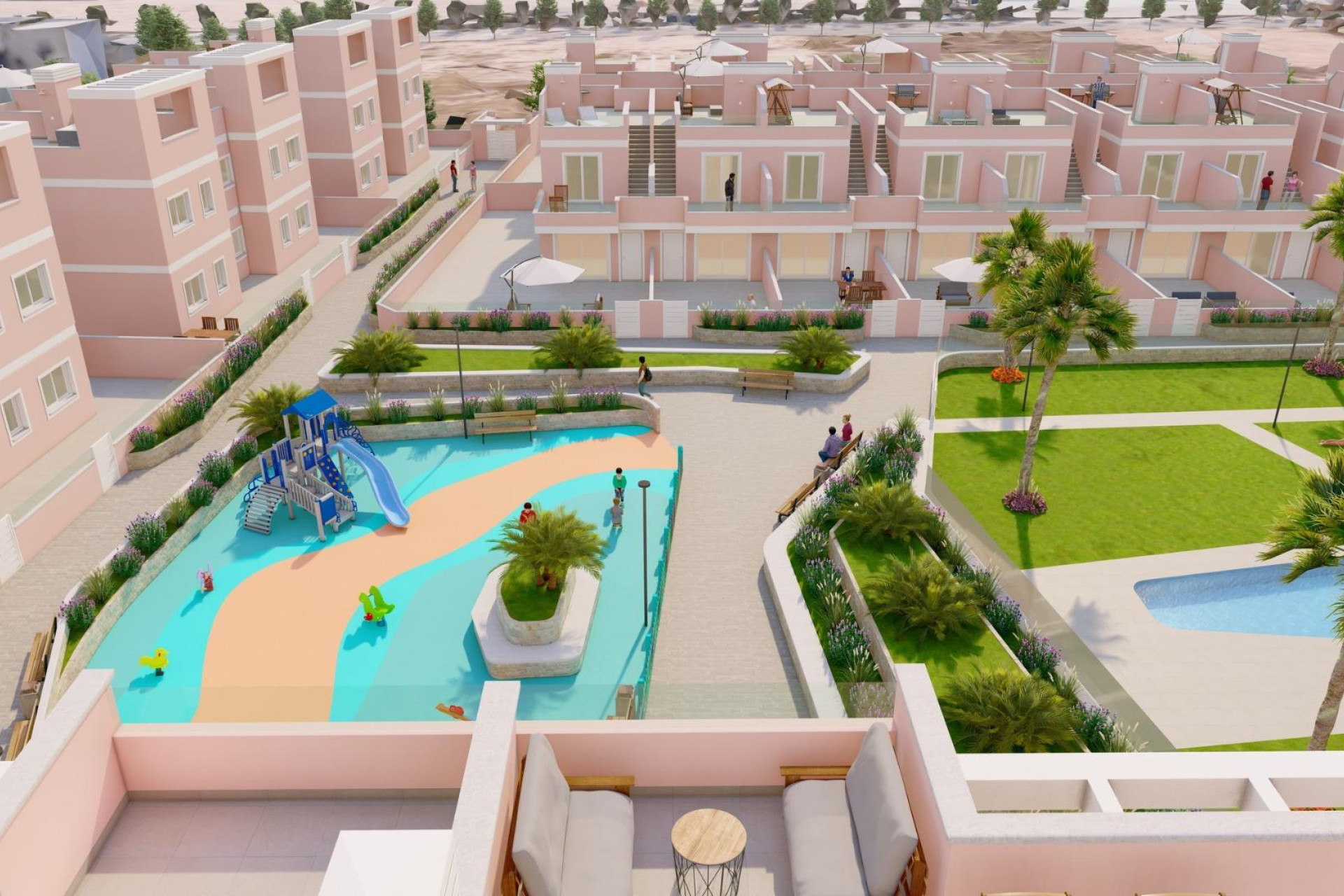 New Build - Apartment / Flat - Pilar de la Horadada - Lo Monte