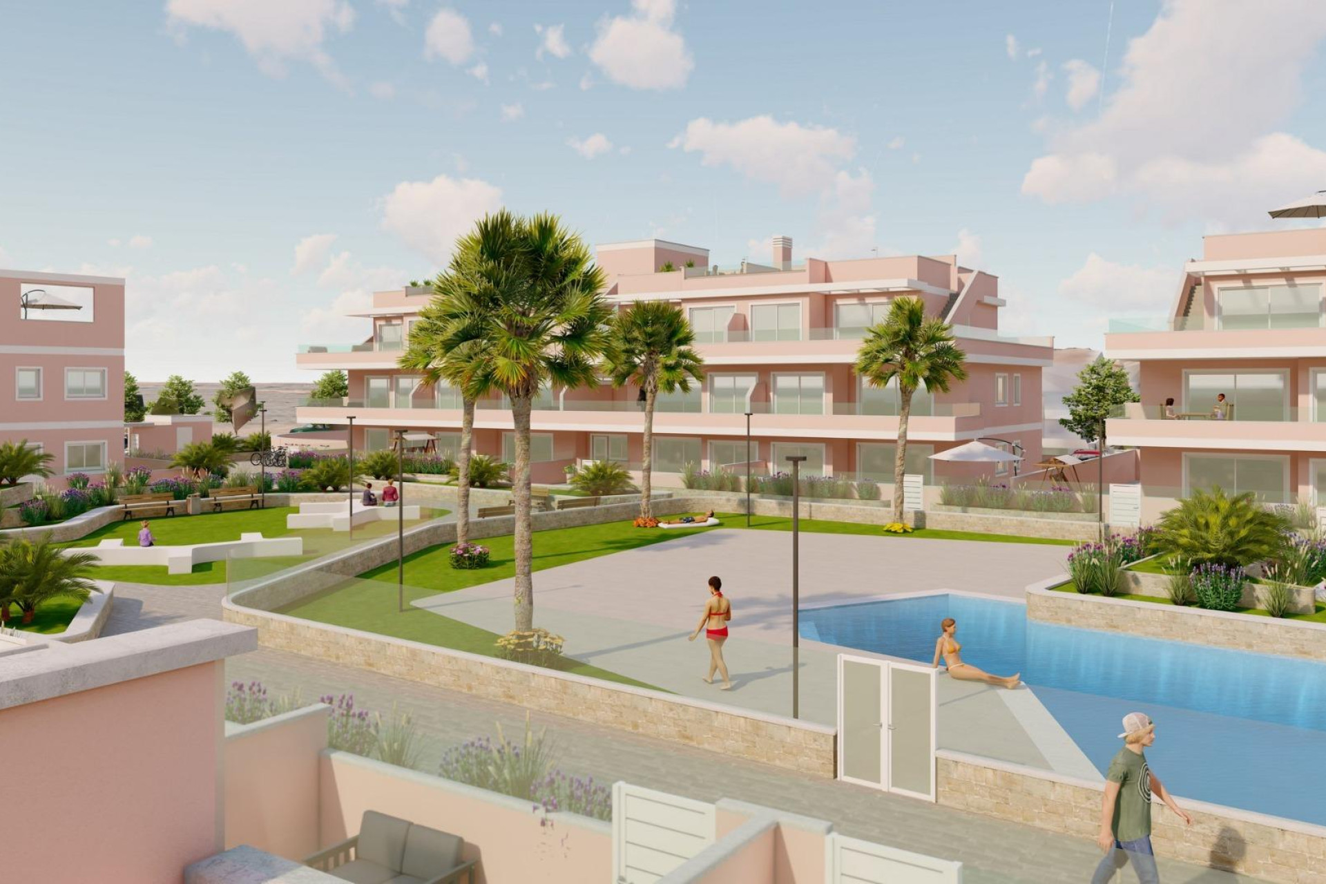 New Build - Apartment / Flat - Pilar de la Horadada - Lo Monte