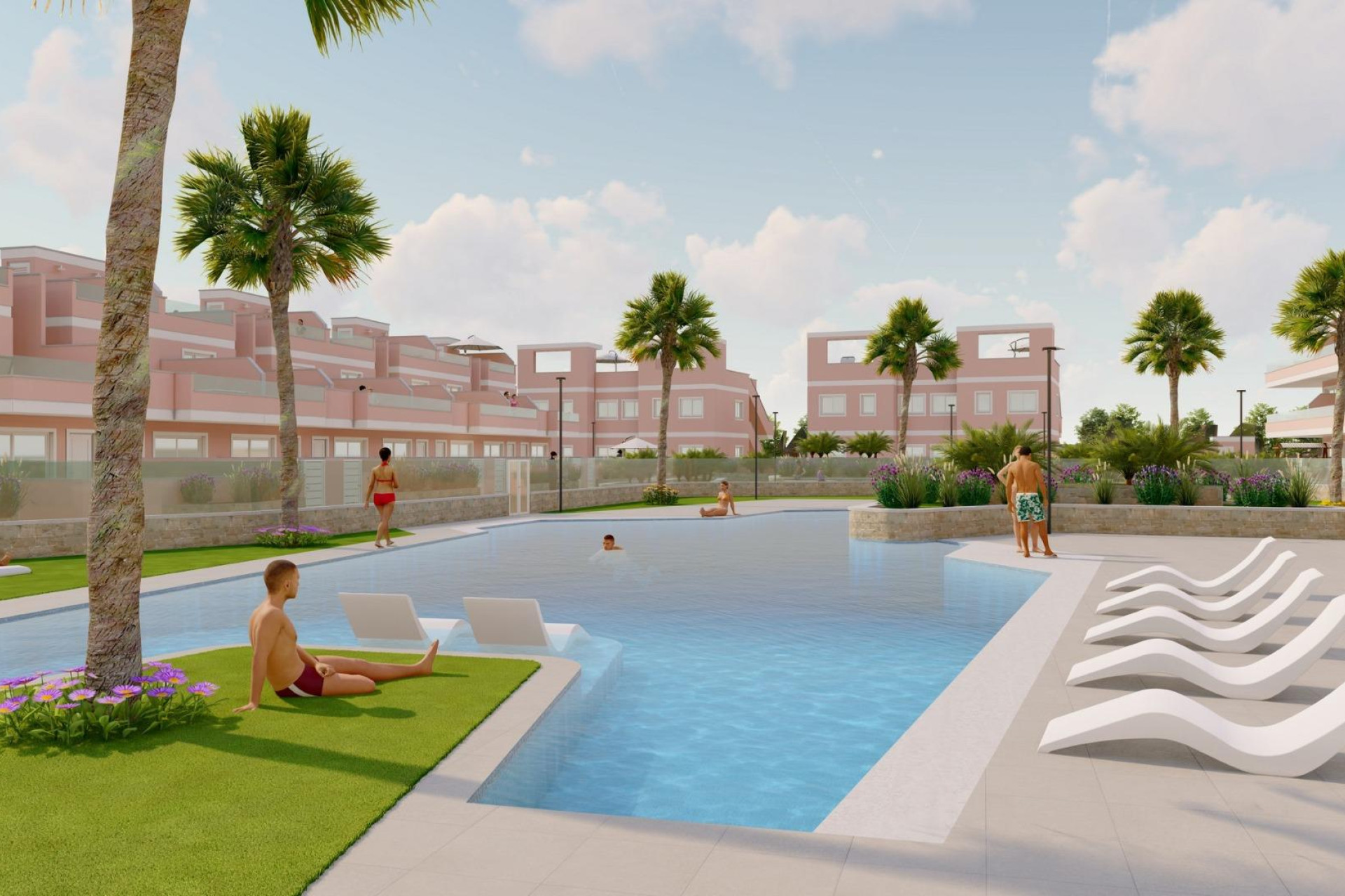 New Build - Apartment / Flat - Pilar de la Horadada - Lo Monte