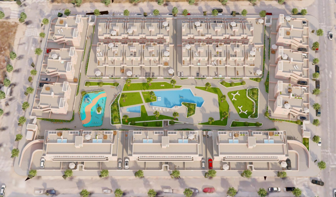 New Build - Apartment / Flat - Pilar de la Horadada - Lo Monte