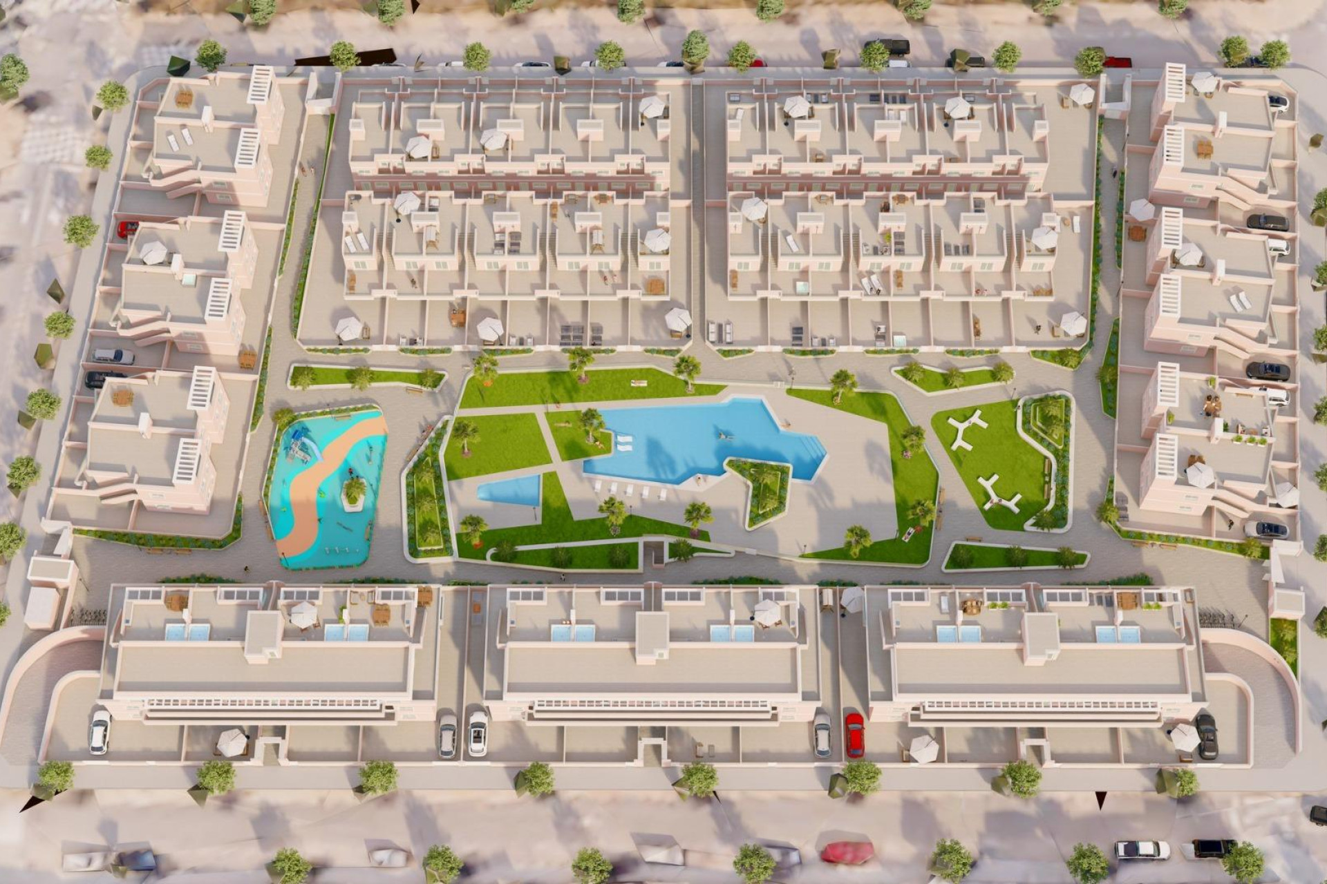 New Build - Apartment / Flat - Pilar de la Horadada - Lo Monte