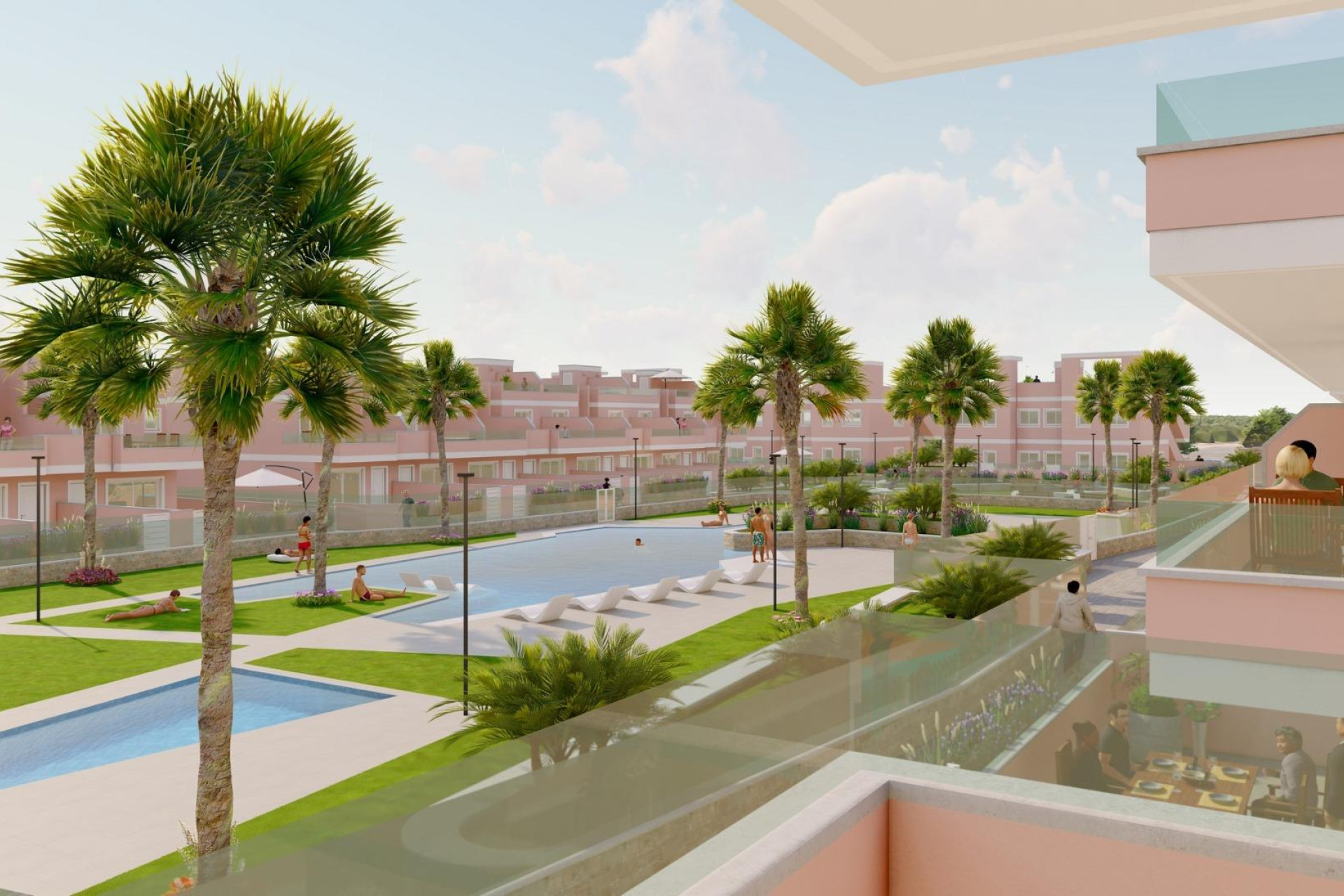 New Build - Apartment / Flat - Pilar de la Horadada - Lo Monte
