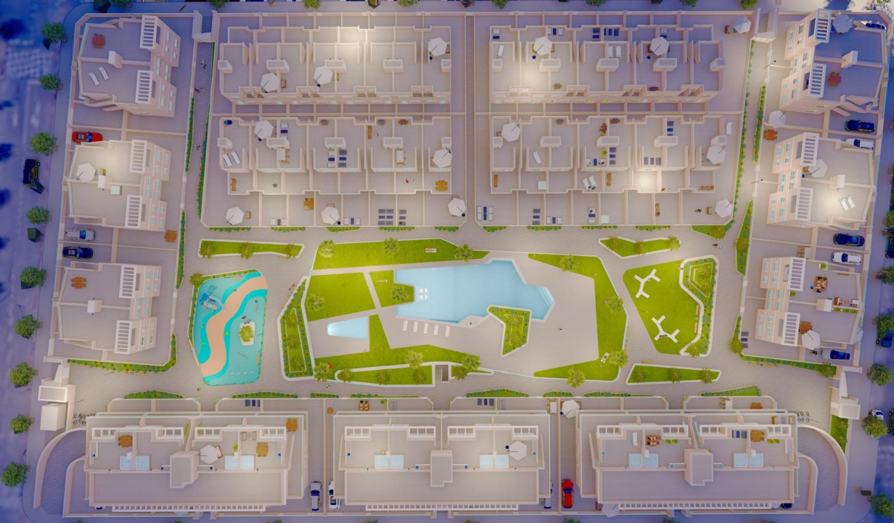 New Build - Apartment / Flat - Pilar de la Horadada - Lo Monte