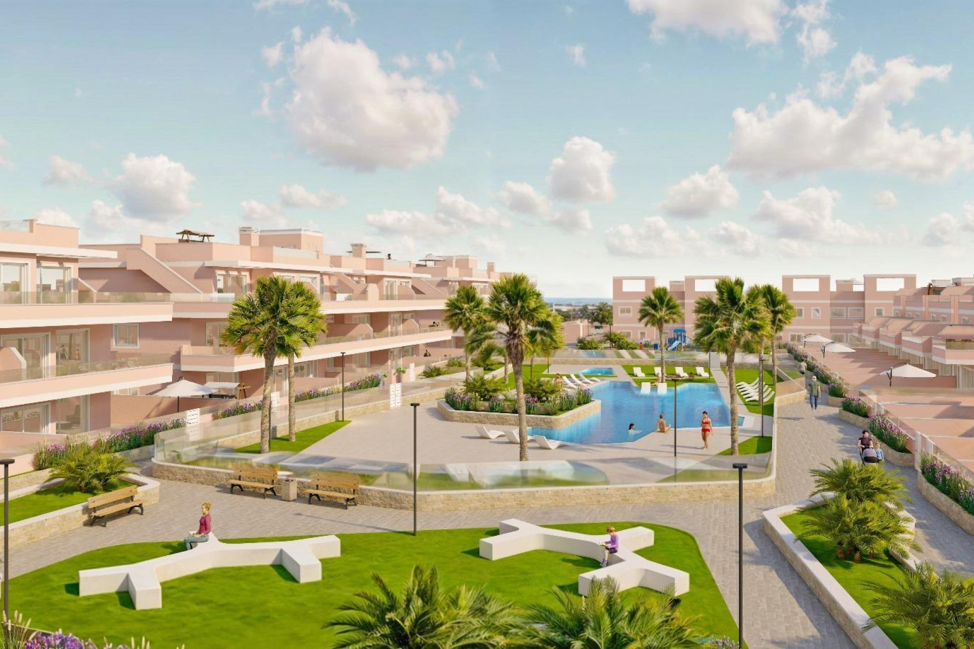 New Build - Apartment / Flat - Pilar de la Horadada - Lo Monte