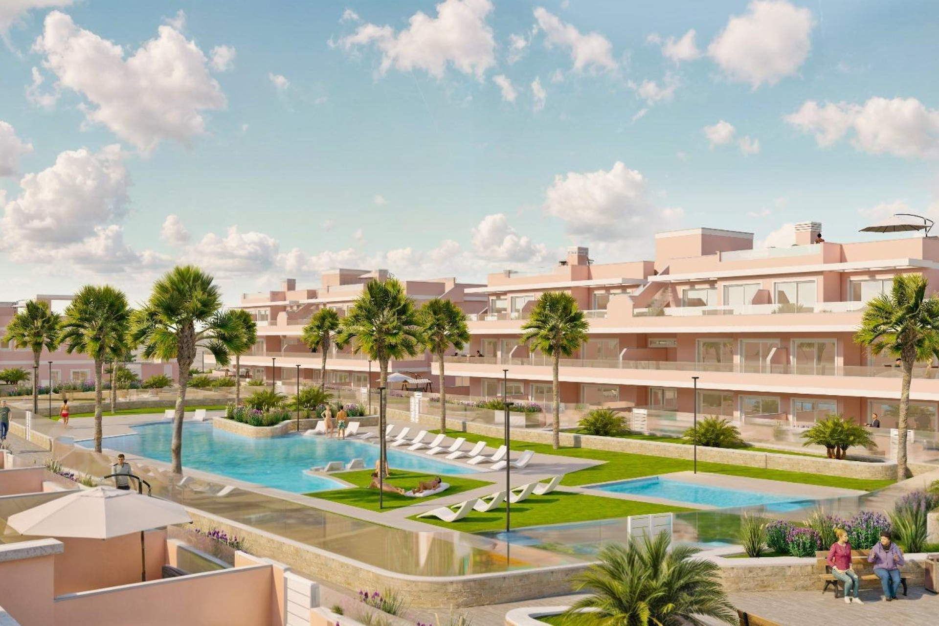 New Build - Apartment / Flat - Pilar de la Horadada - Lo Monte