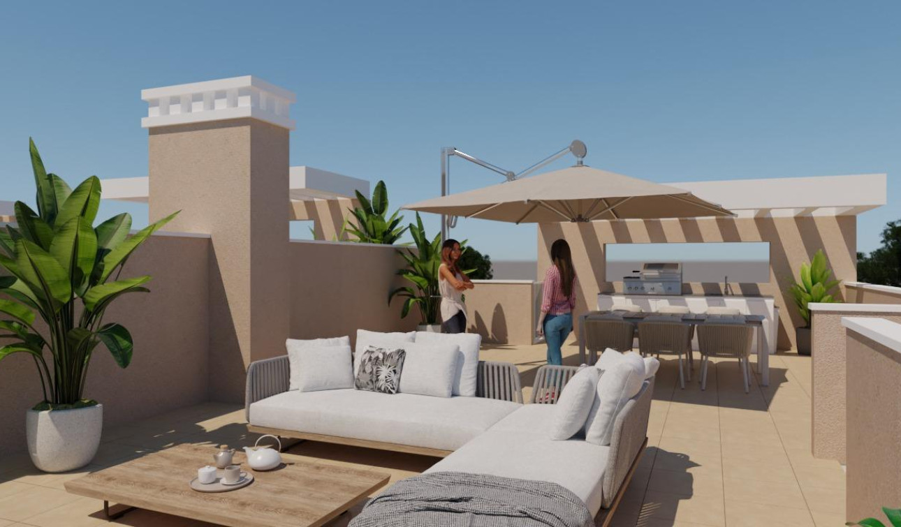 New Build - Apartment / Flat - Pilar de la Horadada - Lo Romero Golf