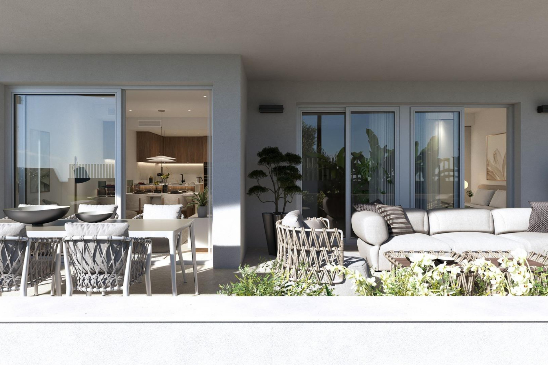 New Build - Apartment / Flat - Pilar de la Horadada - Mil Palmeras