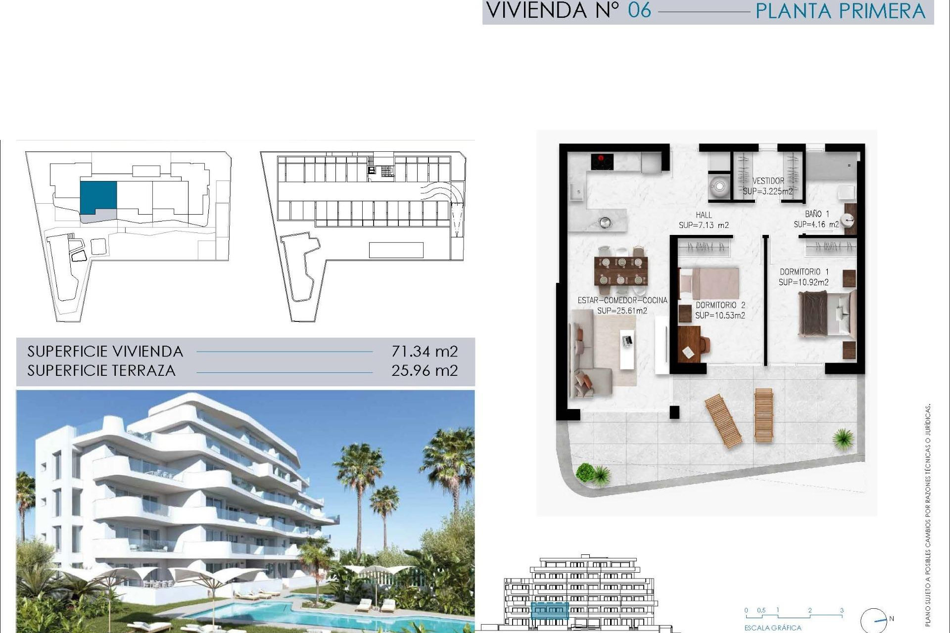 New Build - Apartment / Flat - Pilar de la Horadada - Mil Palmeras