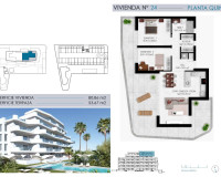New Build - Apartment / Flat - Pilar de la Horadada - Mil Palmeras