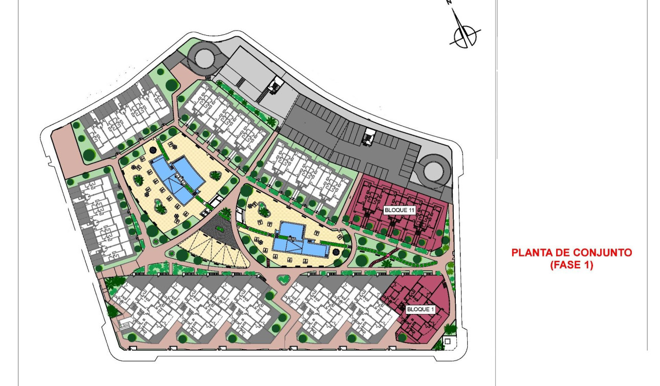 New Build - Apartment / Flat - Pilar de la Horadada - Mil Palmeras