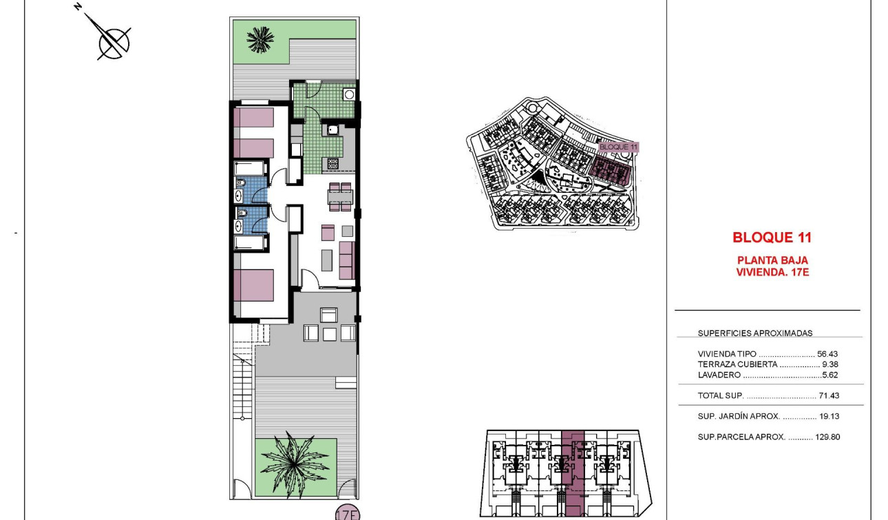 New Build - Apartment / Flat - Pilar de la Horadada - Mil Palmeras