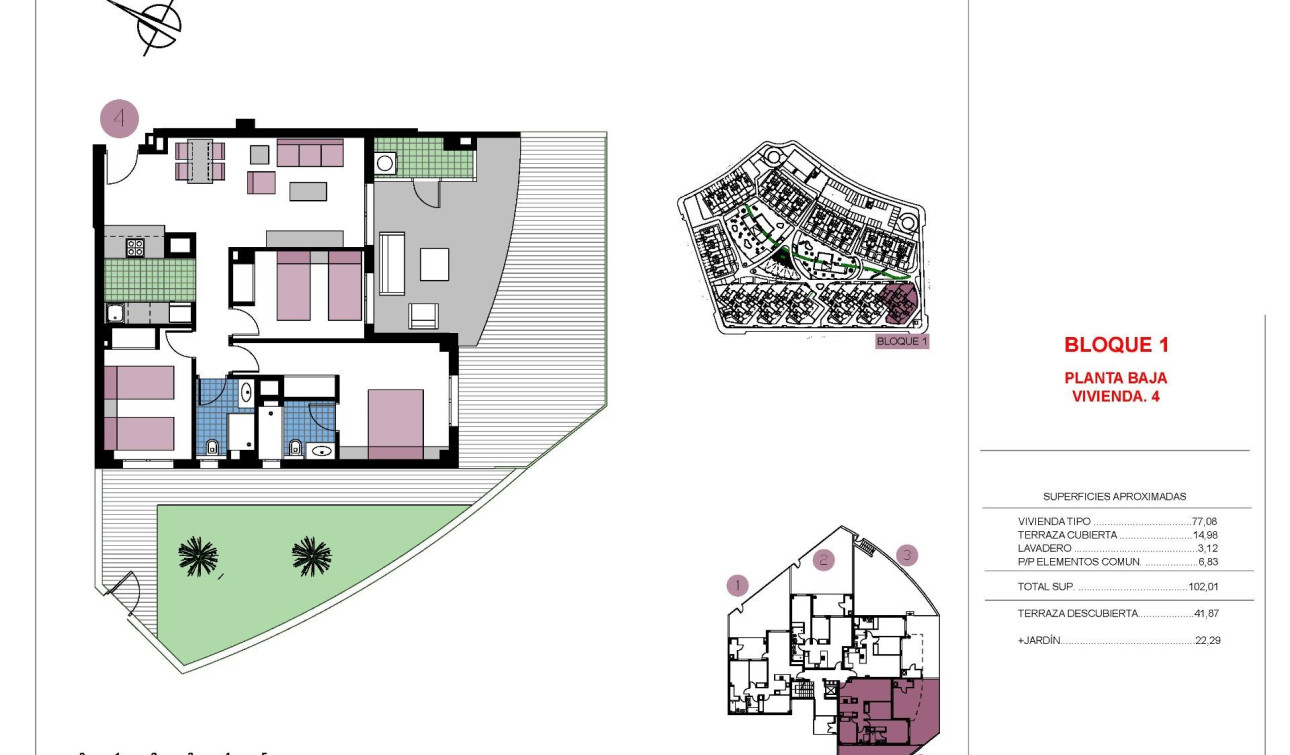 New Build - Apartment / Flat - Pilar de la Horadada - Mil Palmeras
