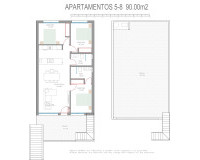 New Build - Apartment / Flat - Pilar de la Horadada - Parque del Mediterraneo