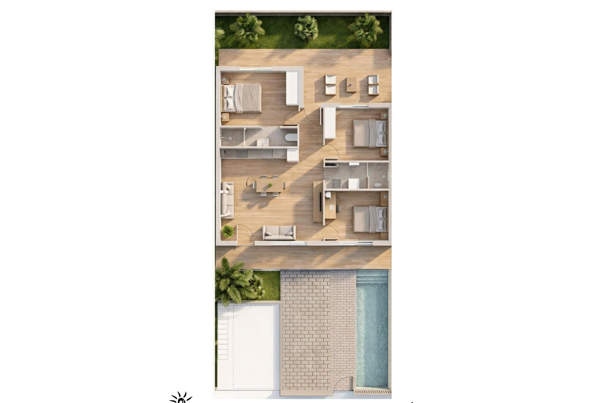 New Build - Apartment / Flat - Pilar de la Horadada - parques de Andromeda