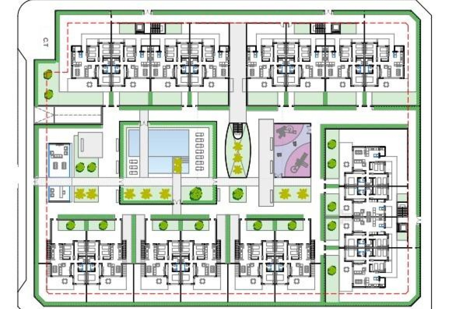 New Build - Apartment / Flat - Pilar de la Horadada - Playa de las Higuericas
