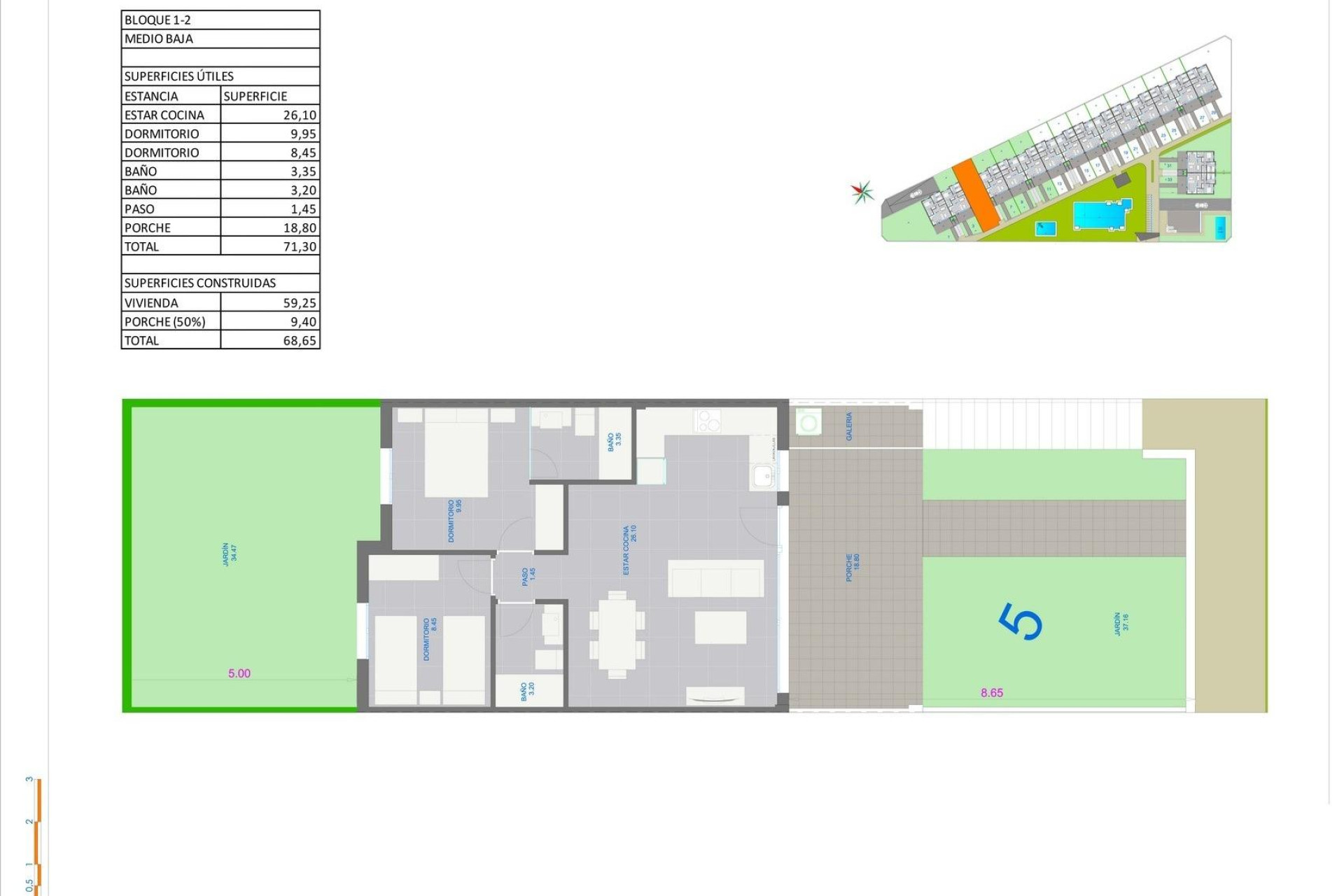New Build - Apartment / Flat - Pilar de la Horadada - pueblo
