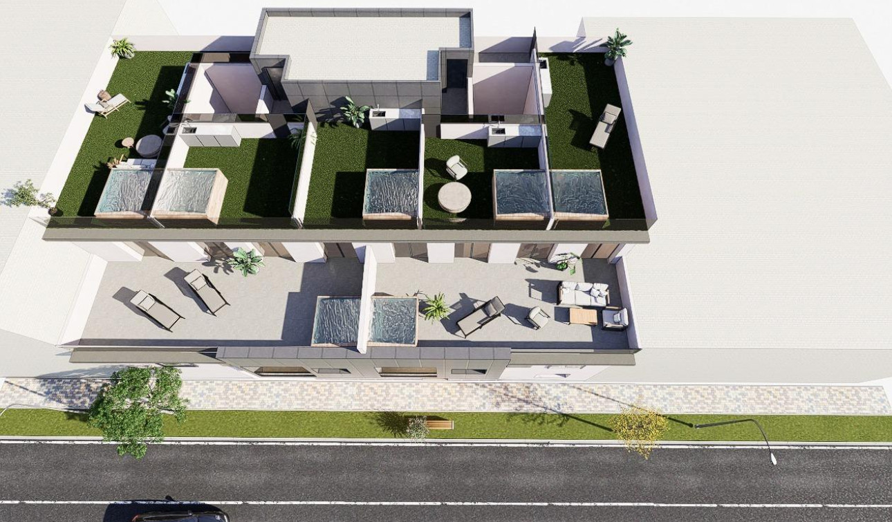 New Build - Apartment / Flat - Pilar de la Horadada - pueblo