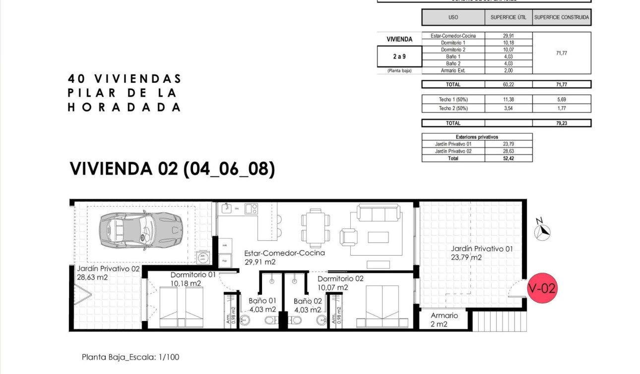 New Build - Apartment / Flat - Pilar de la Horadada - pueblo