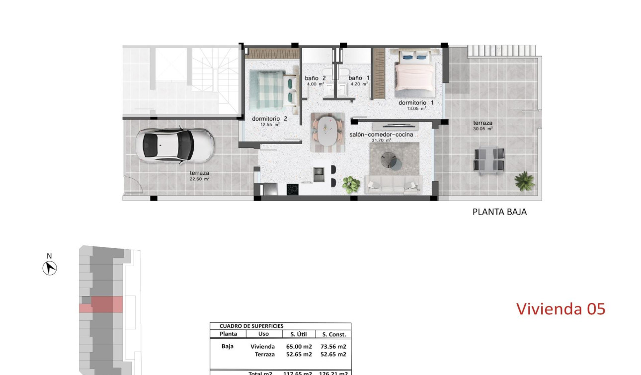New Build - Apartment / Flat - Pilar de la Horadada - pueblo