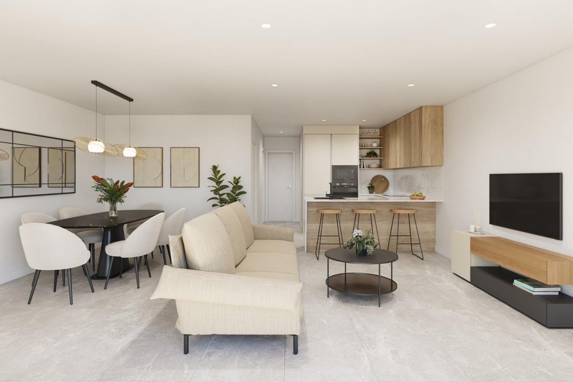 New Build - Apartment / Flat - Pilar de la Horadada - pueblo