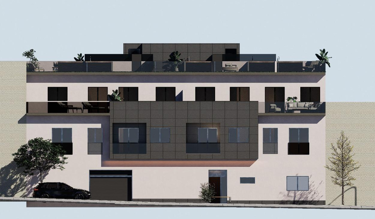 New Build - Apartment / Flat - Pilar de la Horadada - pueblo