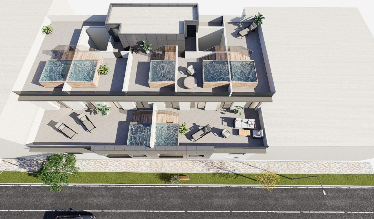 New Build - Apartment / Flat - Pilar de la Horadada - pueblo