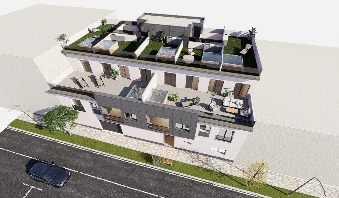 New Build - Apartment / Flat - Pilar de la Horadada - pueblo