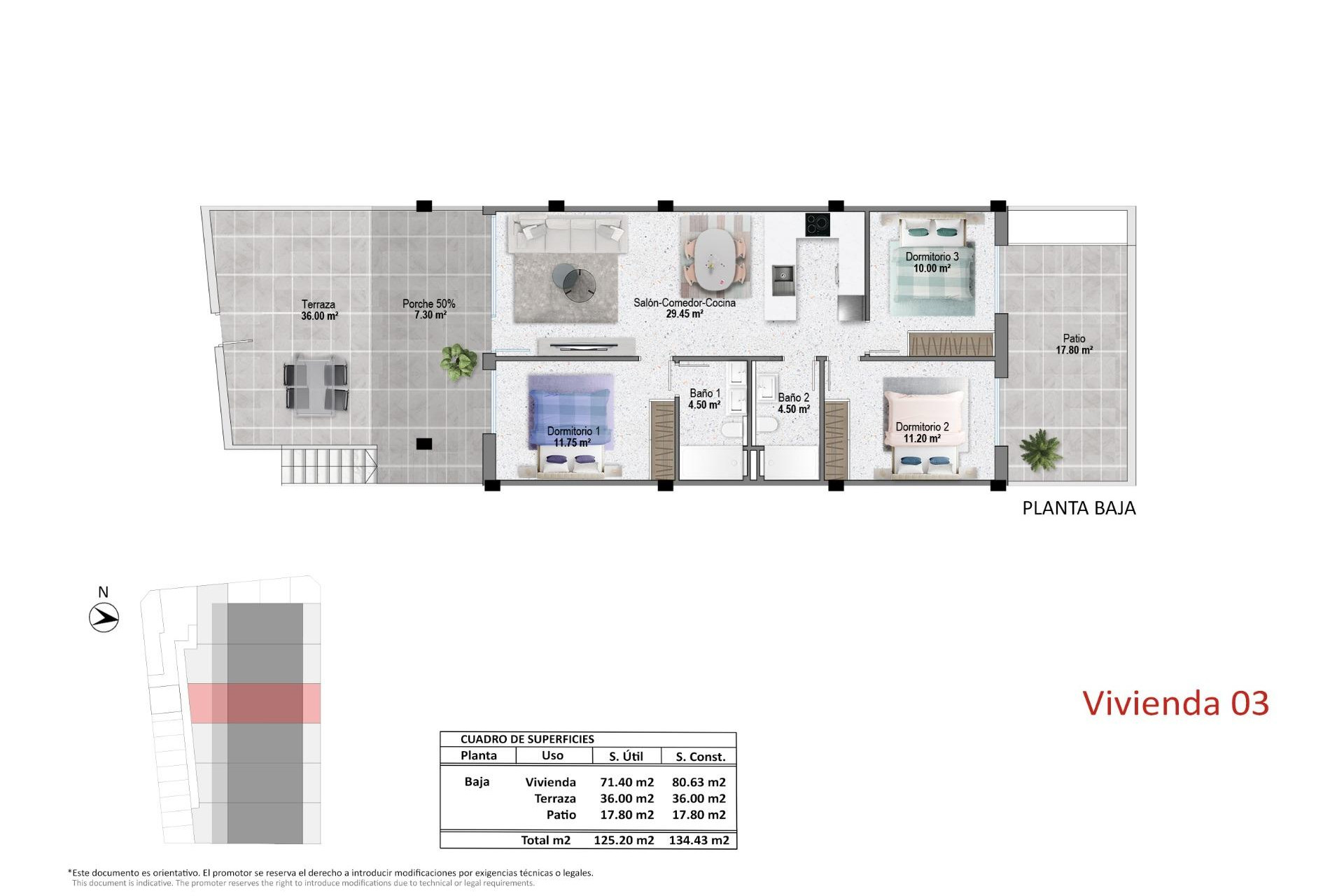 New Build - Apartment / Flat - Pilar de la Horadada - pueblo